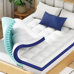BEDELITE Dual Layer Memory Foam Mattress Topper Review: 4 Inches of Cloud-Like Comfort