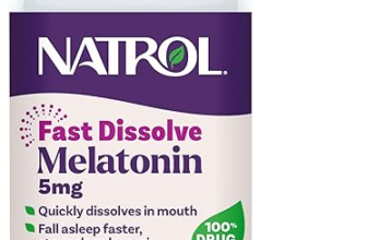 Natrol Melatonin 5mg fast dissolve strawberry flavor sleep supplement tablets