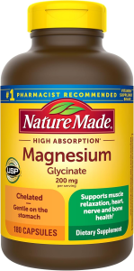 💊 Nature Made Magnesium Glycinate — Calm Your Mind and Sleep Deeper