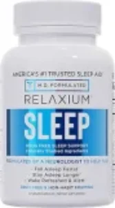 Relaxium Sleep Aid — Melatonin, Magnesium & Ashwagandha for Restful Nights