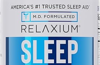 Relaxium Sleep Aid — Melatonin, Magnesium & Ashwagandha for Restful Nights