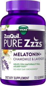OLLY Sleep vs ZzzQuil Pure Zzzs: Melatonin Gummy Showdown