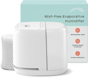 Canopy Bedside Humidifier 2.0 Review: White Noise, Reading Light, and Clean Moisture in One