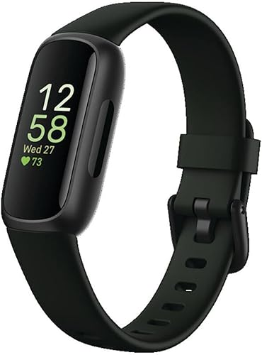 Fitbit Inspire 3 fitness and sleep tracker black band