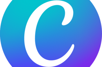 LectroFan EVO white noise machine in white on soft blue surface with bedroom background