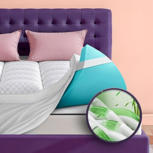 Novilla Dual Layer 4-Inch Memory Foam Topper Review: Gel Cooling on a Budget