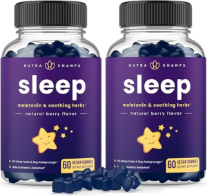 NutraChamps Sleep Gummies Review: Melatonin Plus Chamomile and Valerian for Under $28