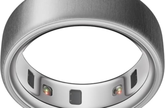 Oura Ring Gen 3 smart ring sleep tracker in silver