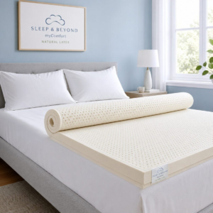 Sleep & Beyond myComfort Latex Topper Review: Natural Latex for a Cooler, Firmer Bed