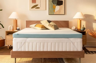 Tempur-Pedic TEMPUR-Adapt Cooling 3-Inch mattress topper in white