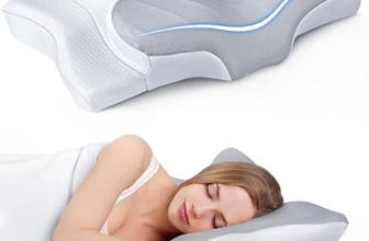 Ultra Pain Relief cooling cervical pillow with contour memory foam