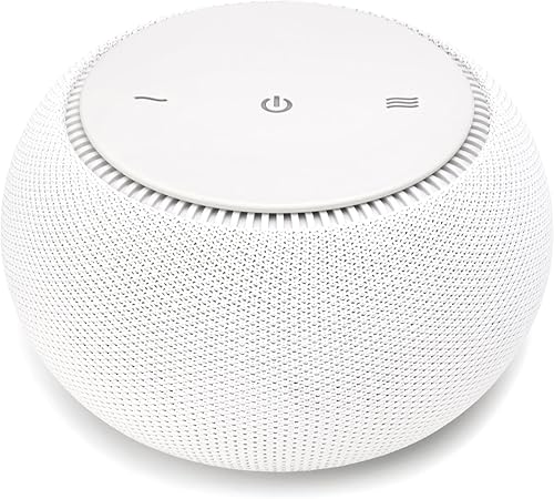 SNOOZ Pro white noise machine in cotton white