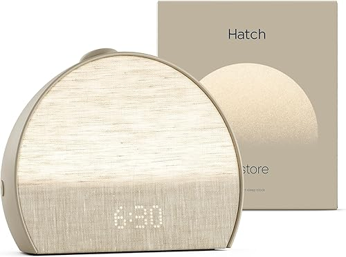 Hatch Restore 3 smart sleep device on nightstand