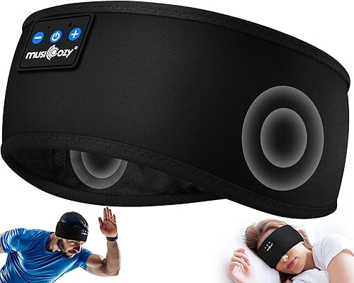 MUSICOZY Sleep Headphones Bluetooth 5.4 Headband