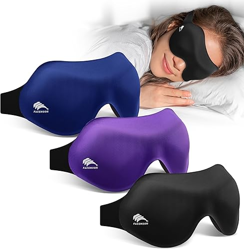 3 Pack Sleep Masks for Side Sleepers