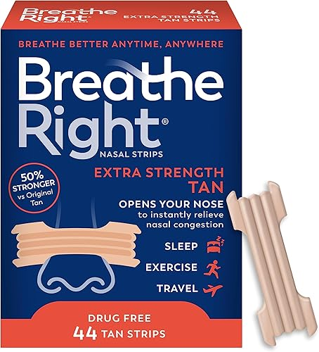 Breathe Right Extra Strength nasal strips box