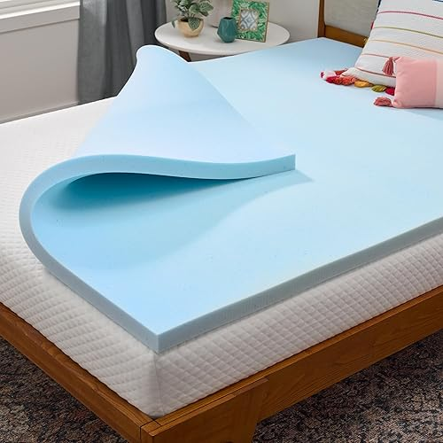 LinenSpa cooling gel memory foam mattress topper