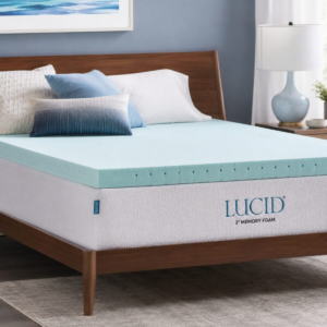 LUCID 3 Inch Memory Foam Mattress Topper Review: $73 Gel Foam That Actually Sleeps Cool