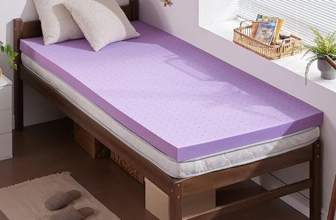 SINWEEK 2 Inch Gel Memory Foam Mattress Topper