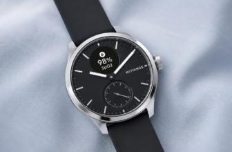 Withings ScanWatch 2 hybrid smartwatch with analog dial and PMOLED display