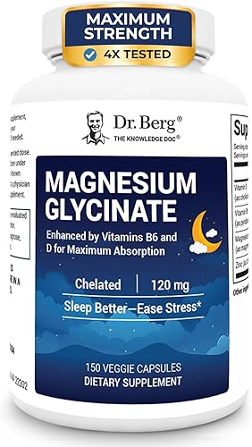 Dr Berg magnesium glycinate capsules bottle