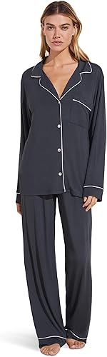Eberjey Gisele womens long sleeve pajama set