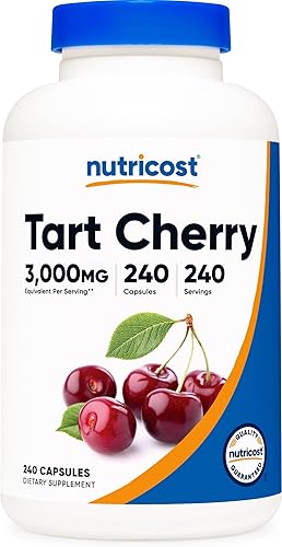 Nutricost tart cherry extract capsules bottle