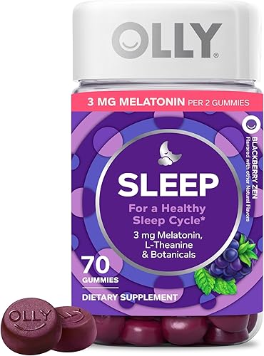 OLLY sleep support gummies bottle