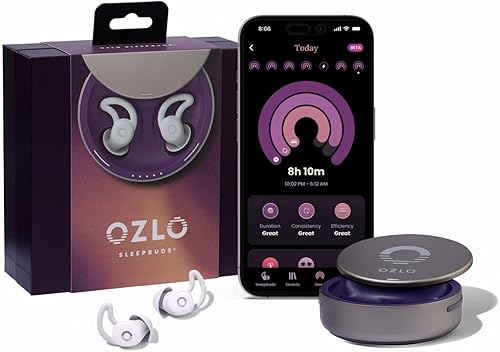 Ozlo Sleepbuds sleep earbuds and charging case