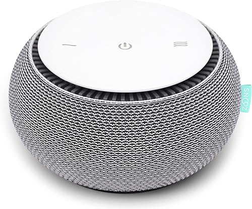 SNOOZ smart white noise machine with real fan