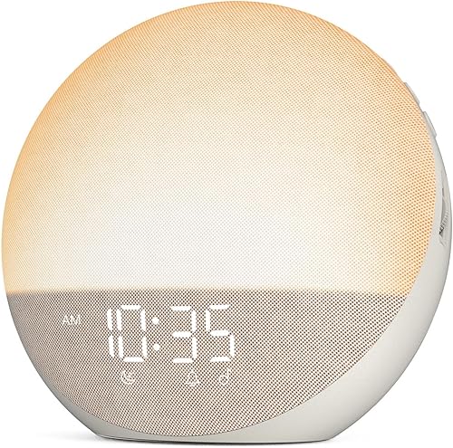 Sunrise alarm clock wake up light