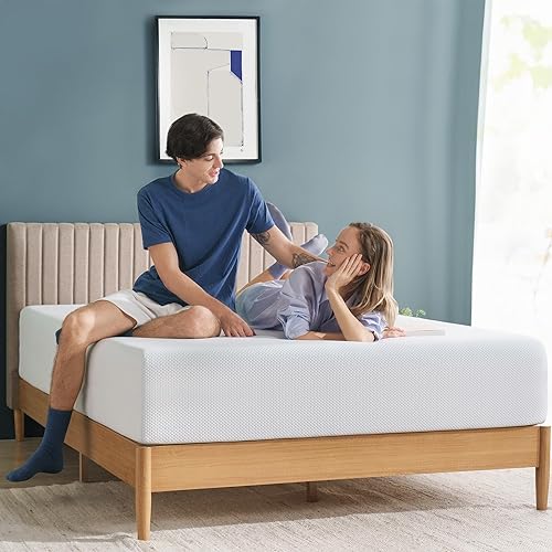 Zinus 12 inch green tea cooling memory foam mattress