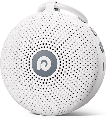 Dreamegg portable white noise machine in white