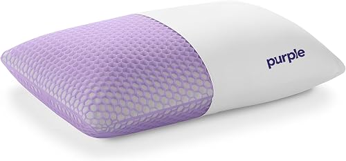 Purple Harmony cooling gel pillow in medium loft
