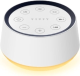 Brown Noise Sound Machine Review: 30 Sounds, 12 Night Light Colors, and Under $20