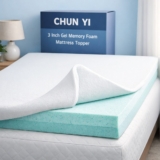 CHUN YI Memory Foam Topper Review: Budget Gel Foam That Doesn’t Sleep Hot