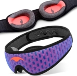 😴 Manta Sleep Mask Pro — True 100% Blackout Without Eye Pressure