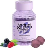 Lemme Sleep Gummies, Botanical Melatonin Blend for Natural, Drug-Free Sleep